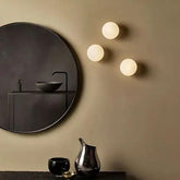 Luxury Brass Pebble Wireless Bedroom Wall Lights